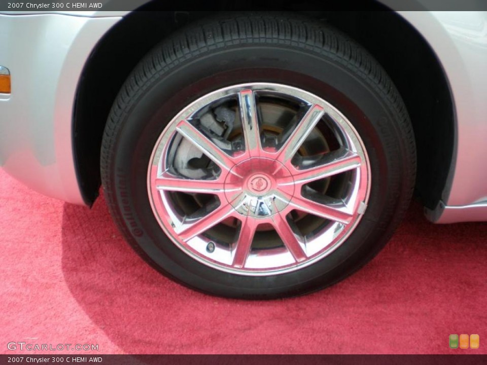2007 Chrysler 300 C HEMI AWD Wheel and Tire Photo #47114586