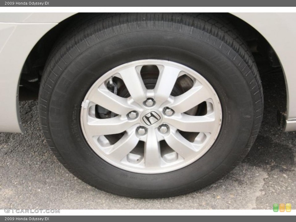 2009 Honda Odyssey EX Wheel and Tire Photo #47114930