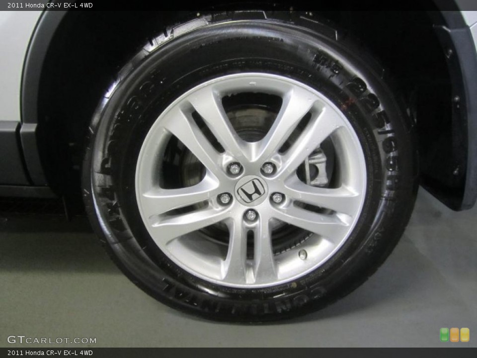 2011 Honda CR-V EX-L 4WD Wheel and Tire Photo #47115341