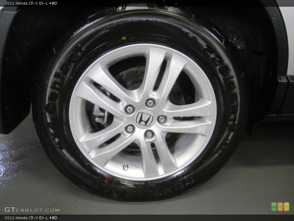 2011 Honda CR-V EX-L 4WD Wheel and Tire Photo #47115446
