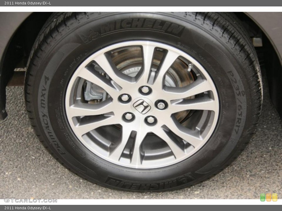 2011 Honda Odyssey EX-L Wheel and Tire Photo #47115698