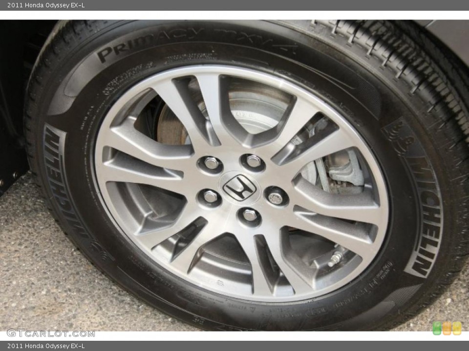2011 Honda Odyssey EX-L Wheel and Tire Photo #47115716