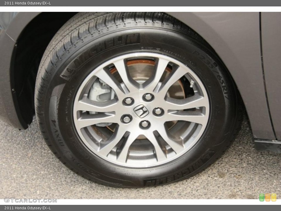 2011 Honda Odyssey EX-L Wheel and Tire Photo #47115731