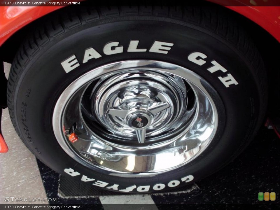 1970 Chevrolet Corvette Stingray Convertible Wheel and Tire Photo #47117525