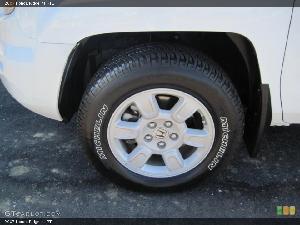 2007 Honda Ridgeline RTL Wheel and Tire Photo #47118542