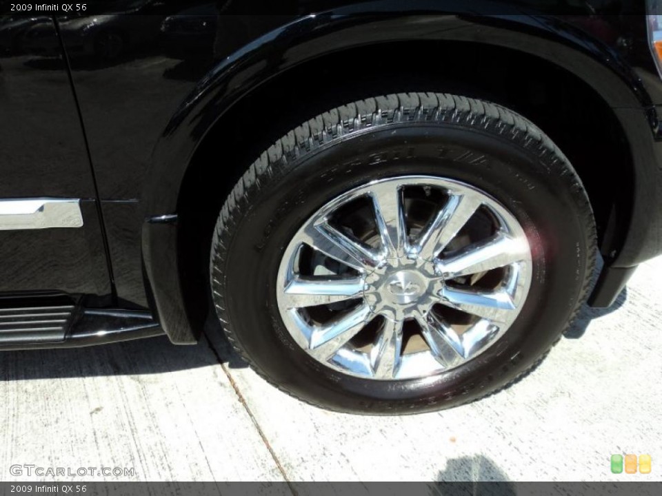2009 Infiniti QX 56 Wheel and Tire Photo #47119808