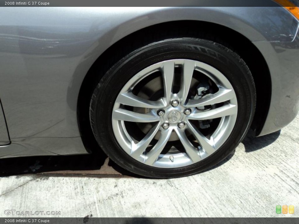 2008 Infiniti G 37 Coupe Wheel and Tire Photo #47120861
