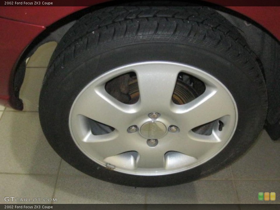 2002 Ford Focus ZX3 Coupe Wheel and Tire Photo #47121428