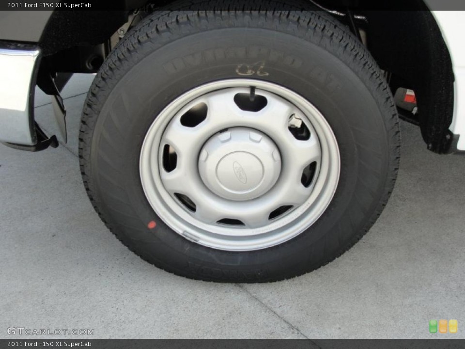 2011 Ford F150 XL SuperCab Wheel and Tire Photo #47126916