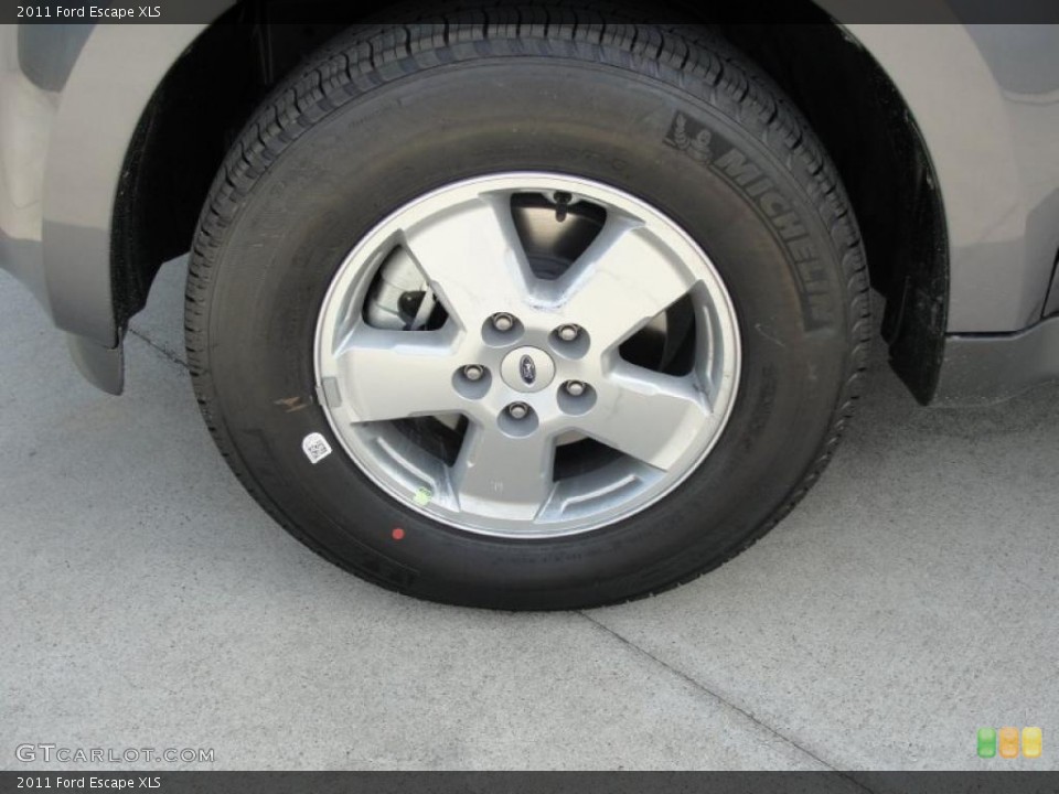 2011 Ford Escape XLS Wheel and Tire Photo #47128671