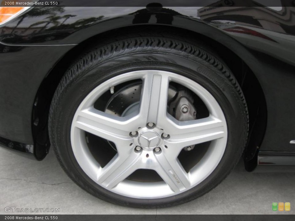 2008 Mercedes-Benz CL 550 Wheel and Tire Photo #47128815