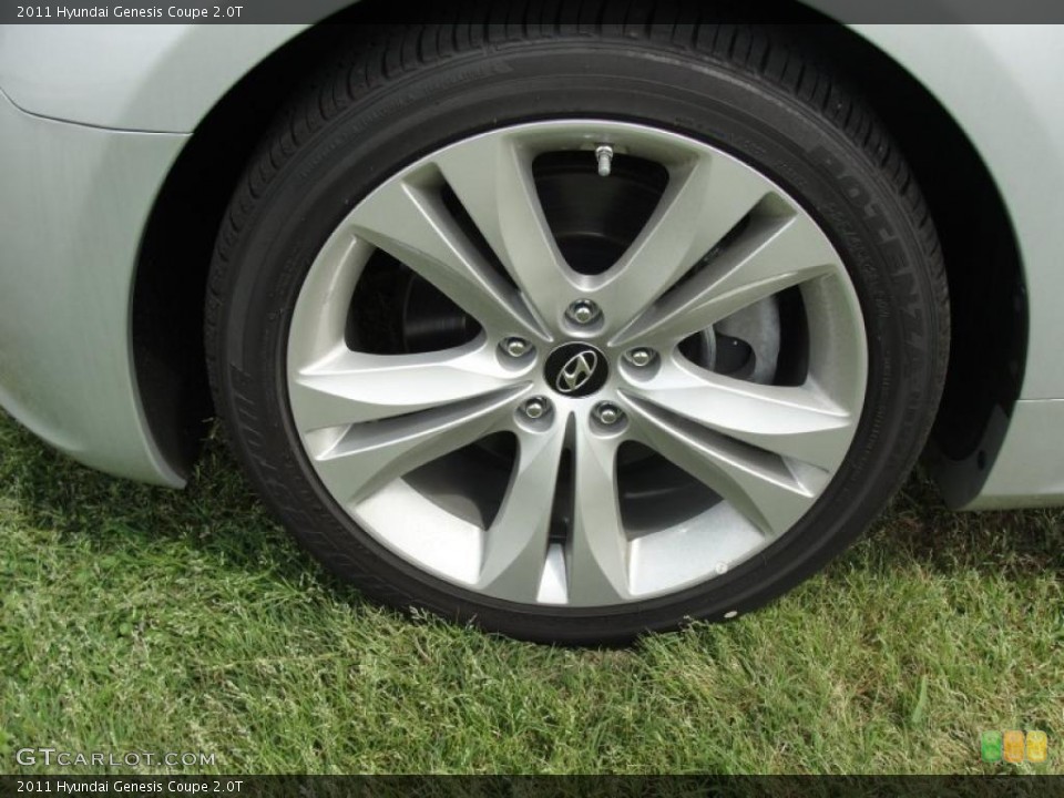 2011 Hyundai Genesis Coupe 2.0T Wheel and Tire Photo #47130357