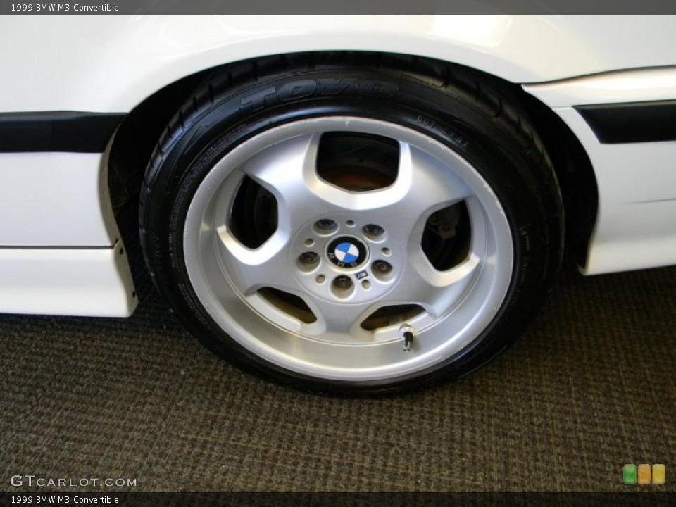 1999 BMW M3 Convertible Wheel and Tire Photo #47130957