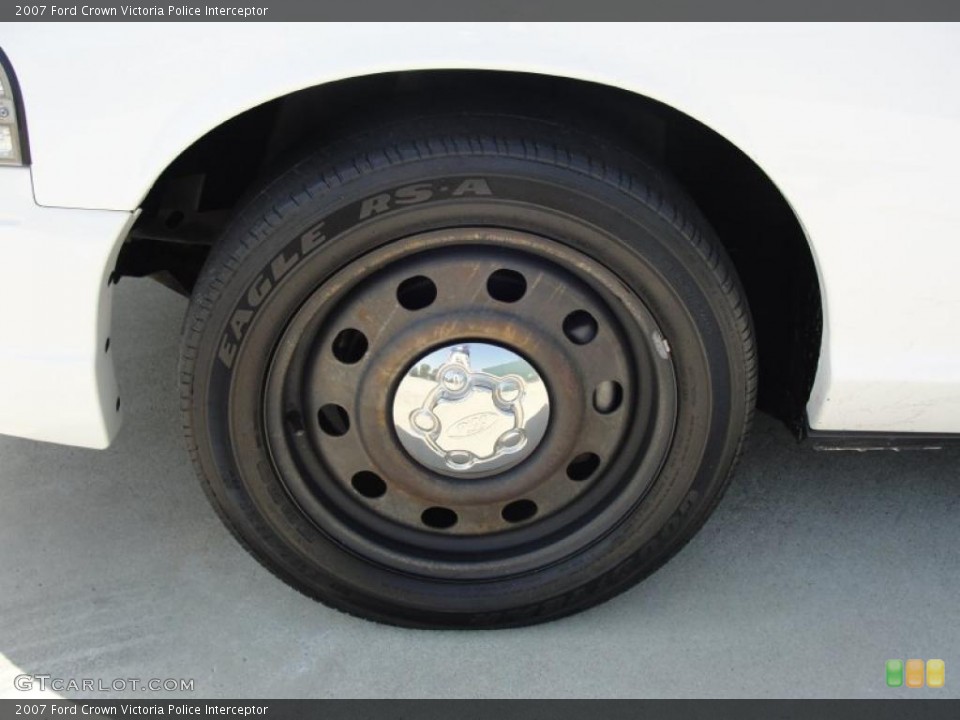 2007 Ford Crown Victoria Police Interceptor Wheel and Tire Photo #47133402