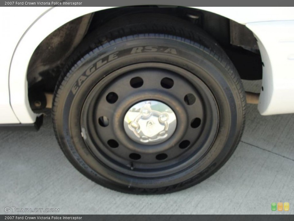 2007 Ford Crown Victoria Police Interceptor Wheel and Tire Photo #47133417