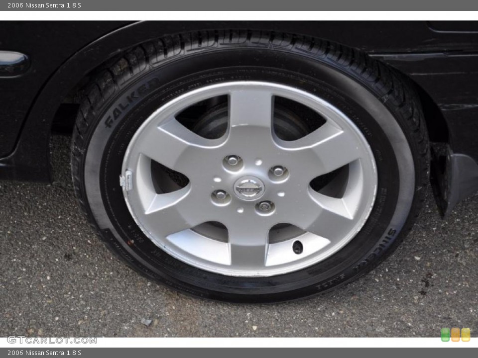 2006 Nissan Sentra 1.8 S Wheel and Tire Photo #47138424