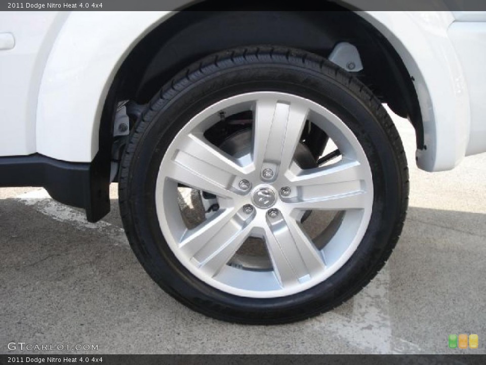 2011 Dodge Nitro Heat 4.0 4x4 Wheel and Tire Photo #47141379