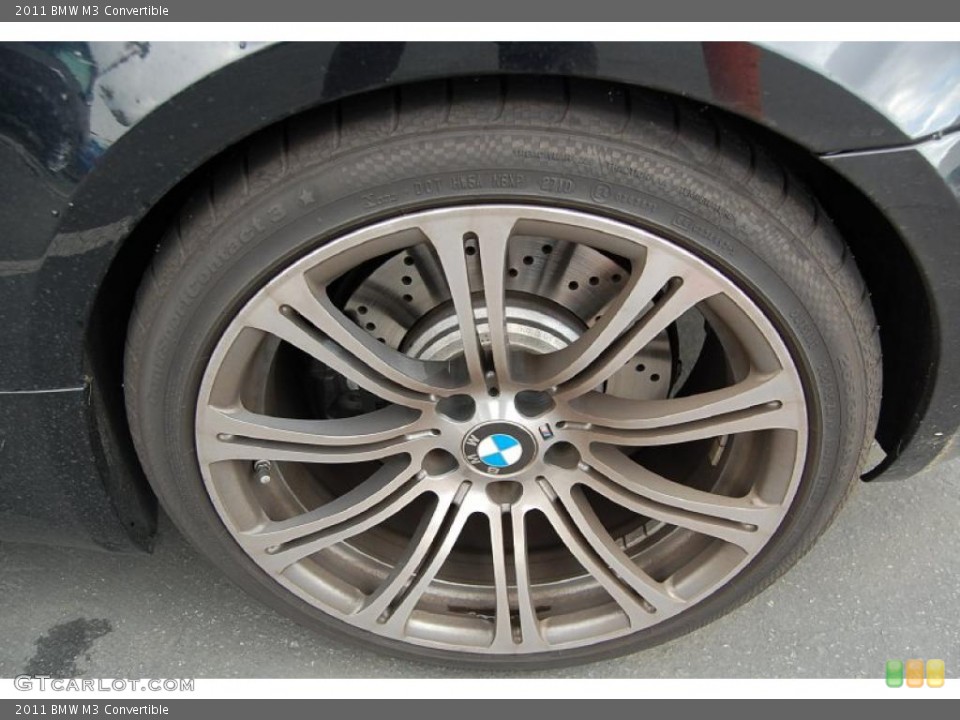 2011 BMW M3 Convertible Wheel and Tire Photo #47142447