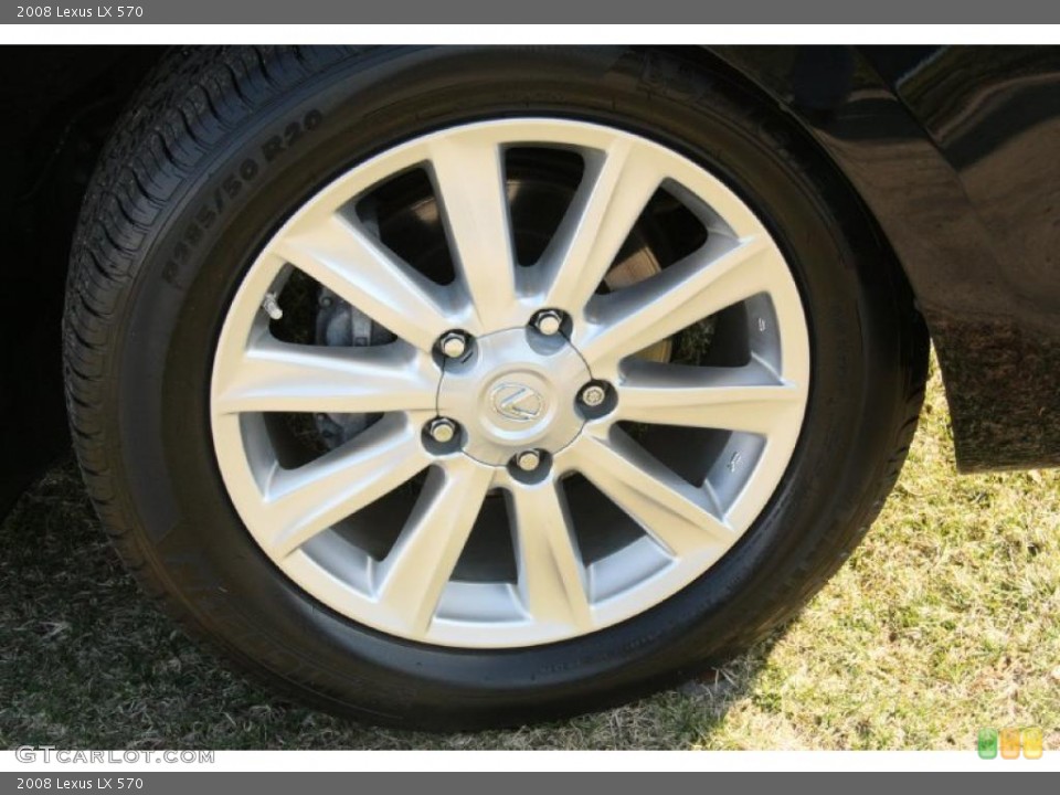 2008 Lexus LX 570 Wheel and Tire Photo #47144829