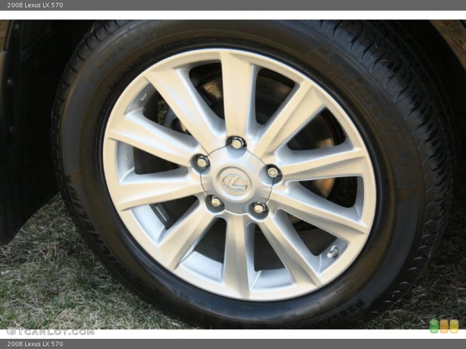 2008 Lexus LX 570 Wheel and Tire Photo #47144841
