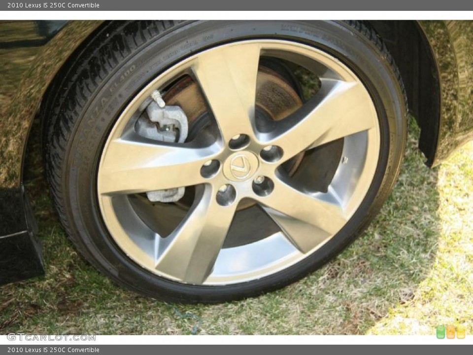 2010 Lexus IS 250C Convertible Wheel and Tire Photo #47145198