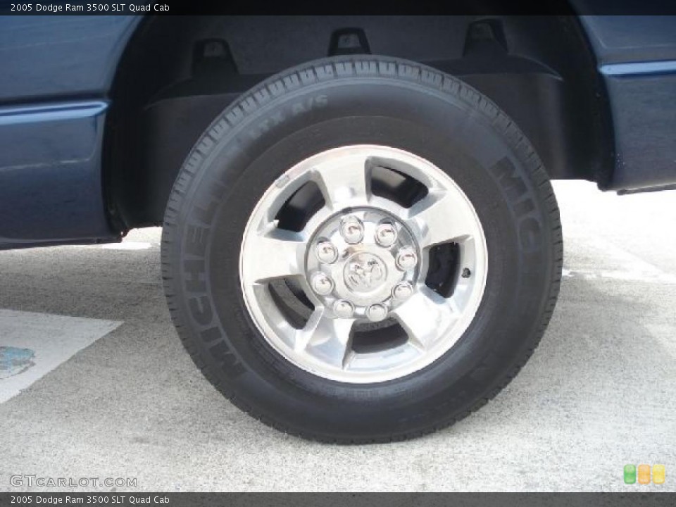 2005 Dodge Ram 3500 SLT Quad Cab Wheel and Tire Photo #47145756
