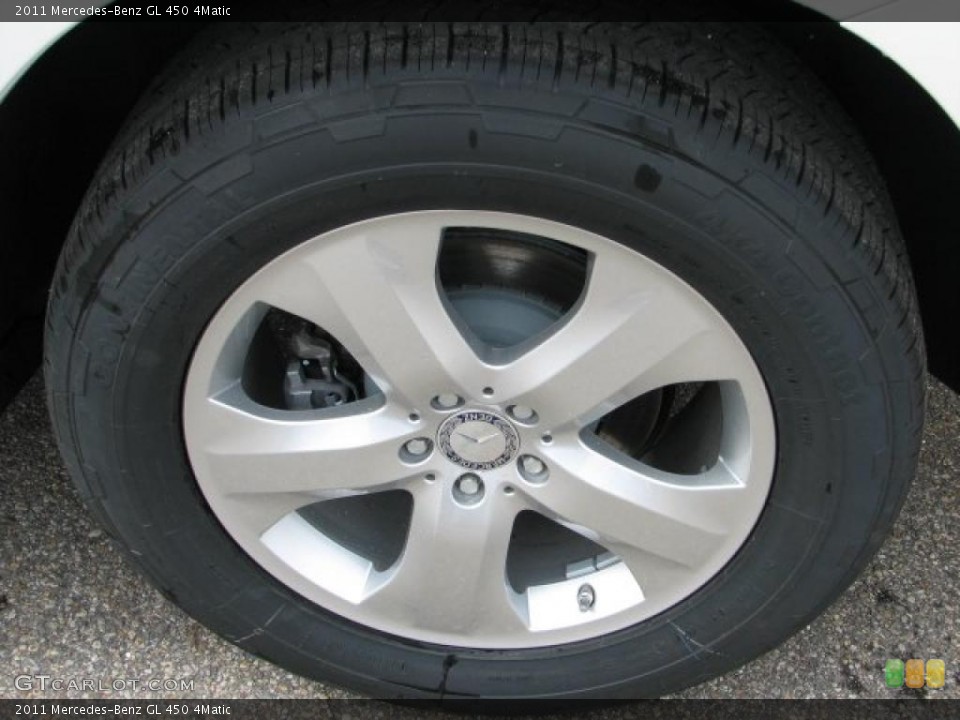 2011 Mercedes-Benz GL 450 4Matic Wheel and Tire Photo #47146494