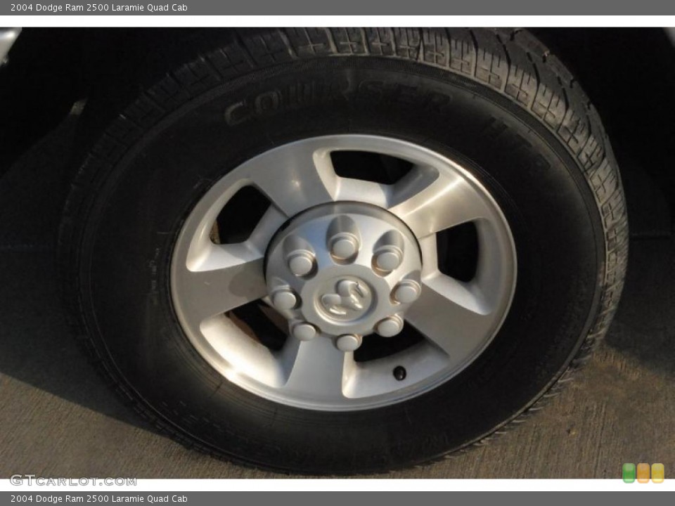 2004 Dodge Ram 2500 Laramie Quad Cab Wheel and Tire Photo #47147271
