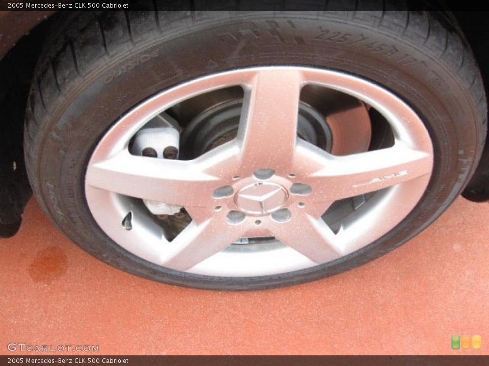 2005 Mercedes-Benz CLK 500 Cabriolet Wheel and Tire Photo #47148819