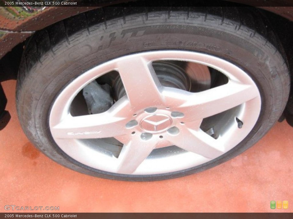 2005 Mercedes-Benz CLK 500 Cabriolet Wheel and Tire Photo #47148834