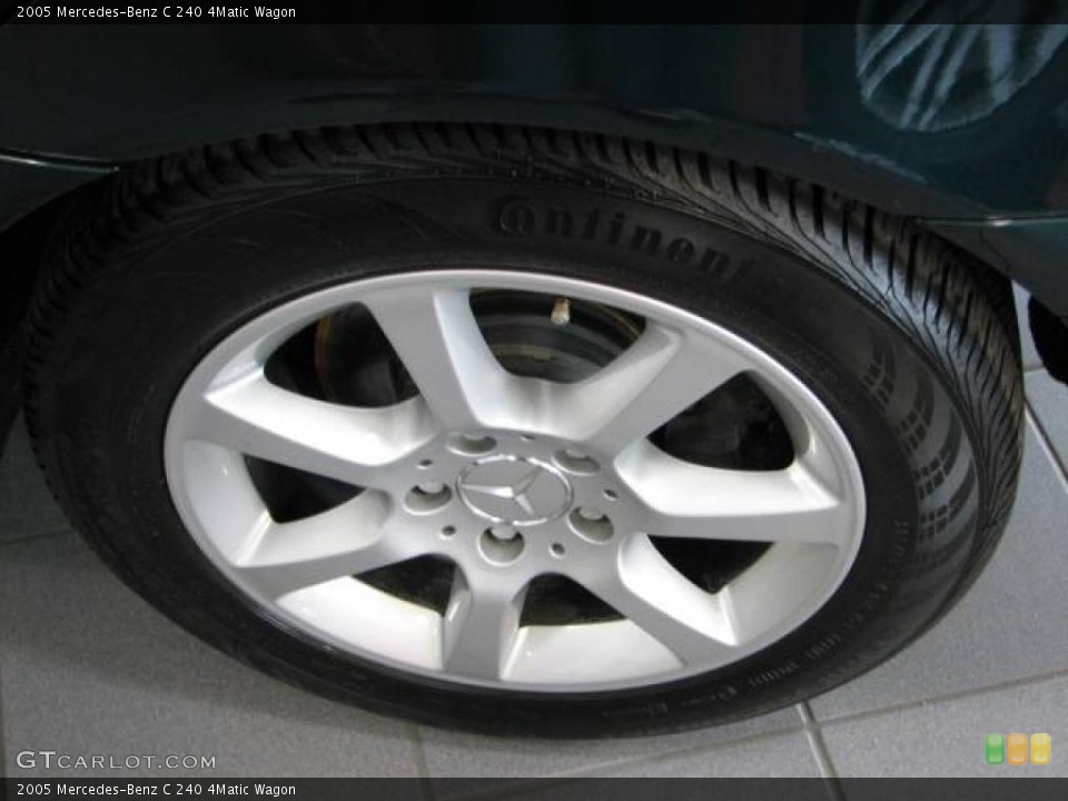 2005 Mercedes-Benz C 240 4Matic Wagon Wheel and Tire Photo #4714893