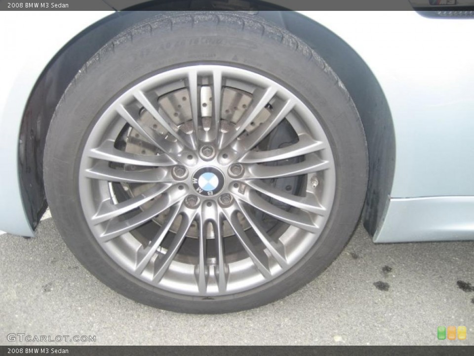 2008 BMW M3 Sedan Wheel and Tire Photo #47152611