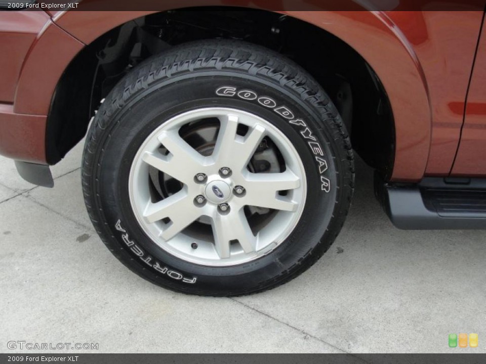 2009 Ford Explorer XLT Wheel and Tire Photo #47158302
