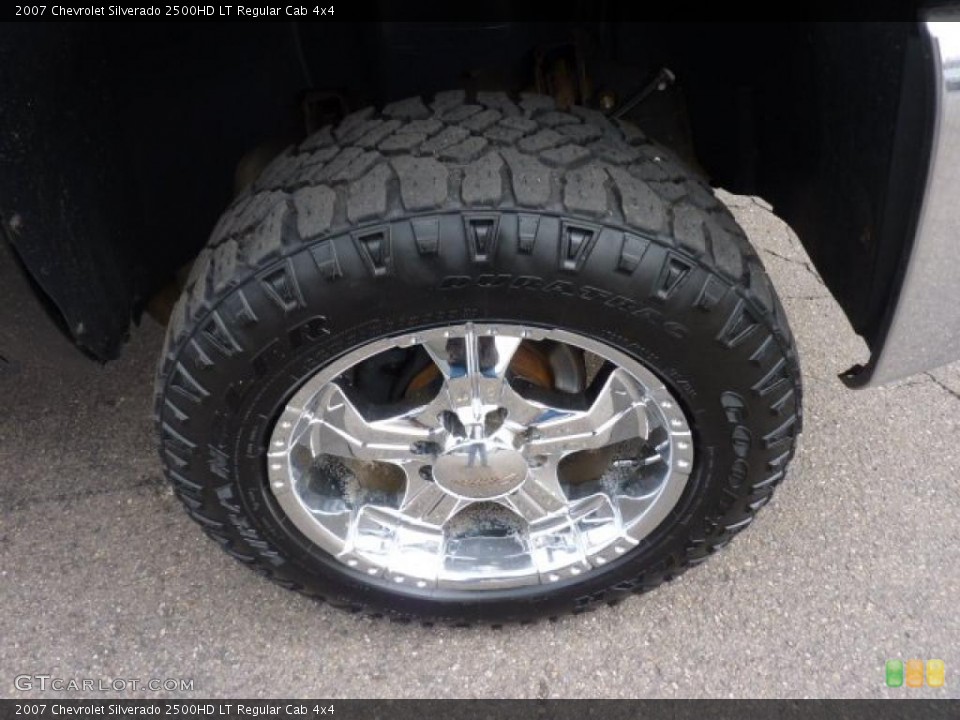 2007 Chevrolet Silverado 2500HD Custom Wheel and Tire Photo #47158689