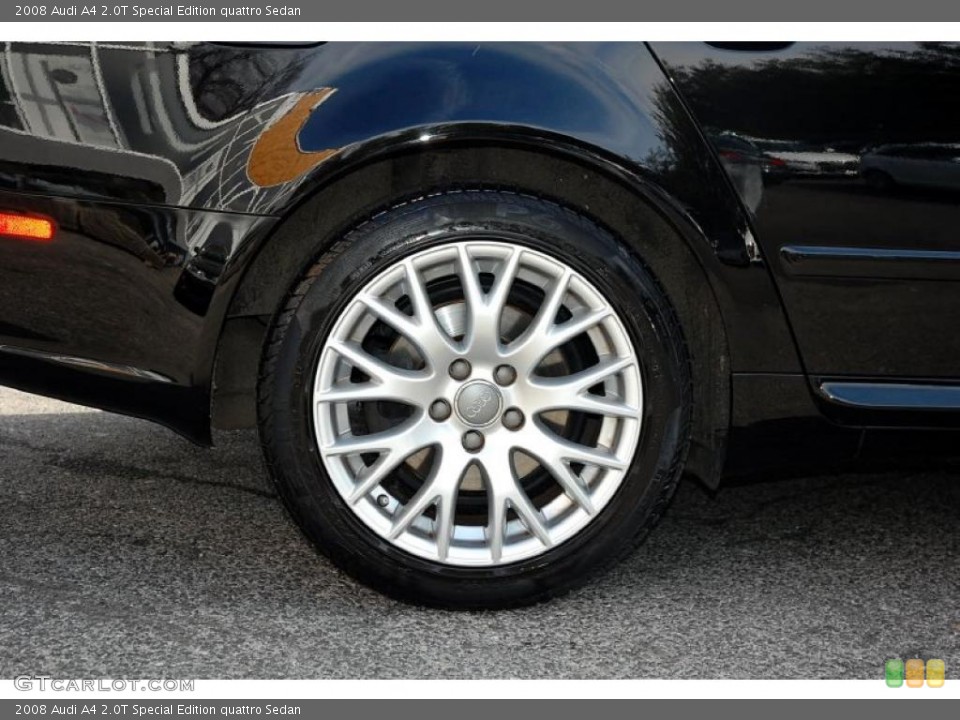 2008 Audi A4 2.0T Special Edition quattro Sedan Wheel and Tire Photo #47160414