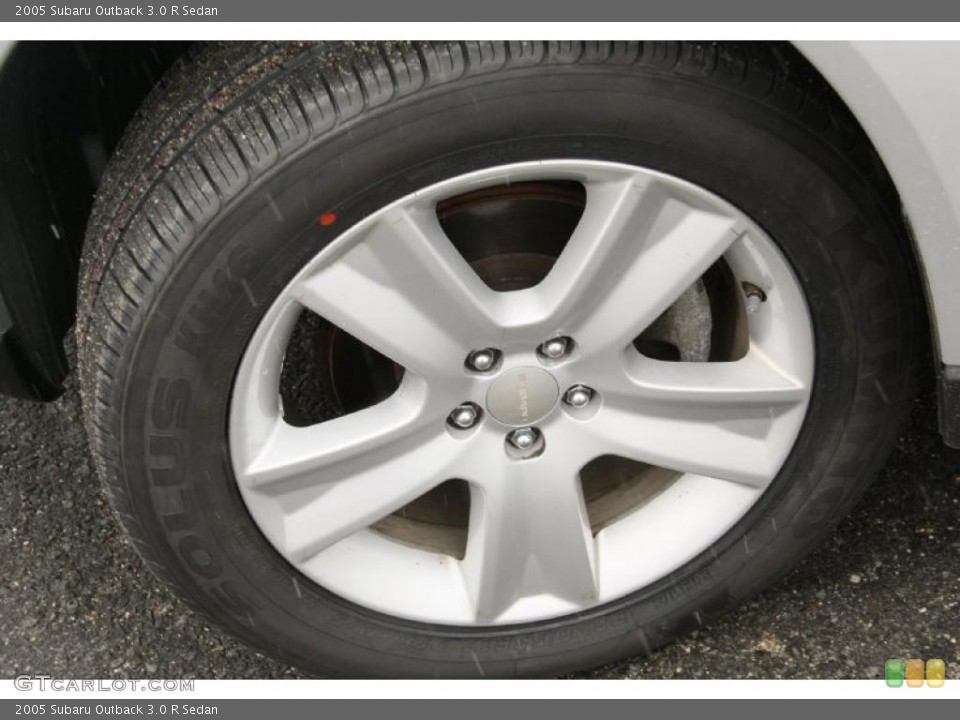 2005 Subaru Outback 3.0 R Sedan Wheel and Tire Photo #47160963