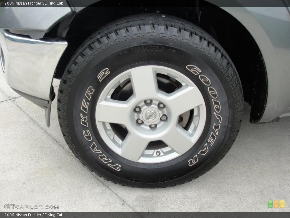 2006 Nissan Frontier SE King Cab Wheel and Tire Photo #47161071