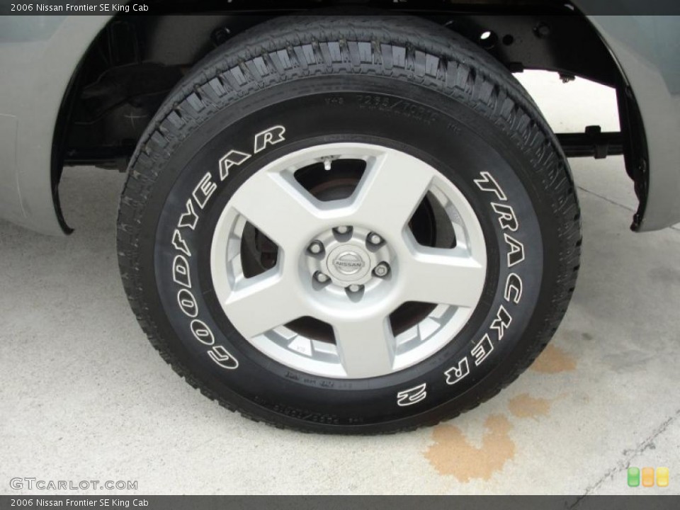 2006 Nissan Frontier SE King Cab Wheel and Tire Photo #47161080