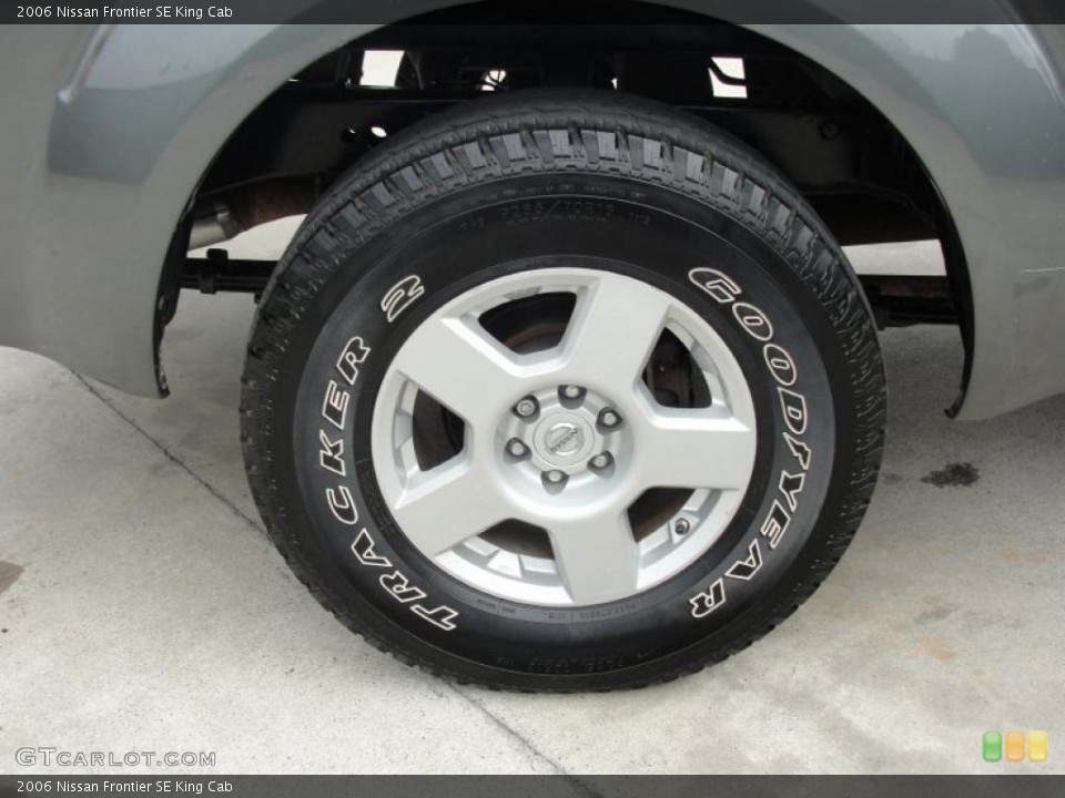 2006 Nissan Frontier SE King Cab Wheel and Tire Photo #47161089