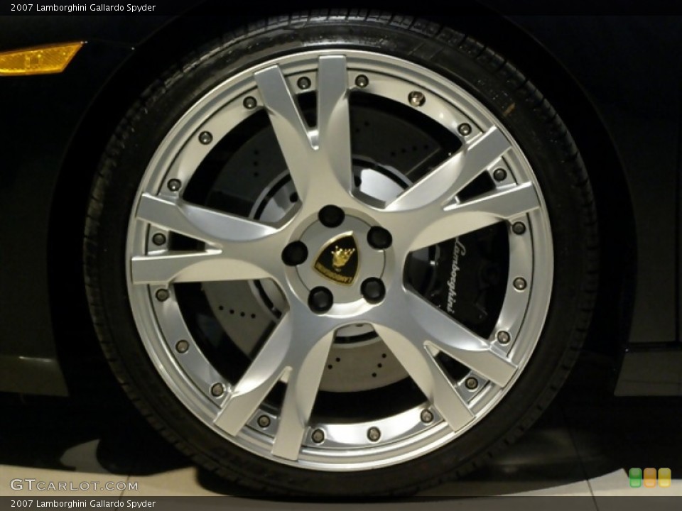 2007 Lamborghini Gallardo Spyder Wheel and Tire Photo #47165