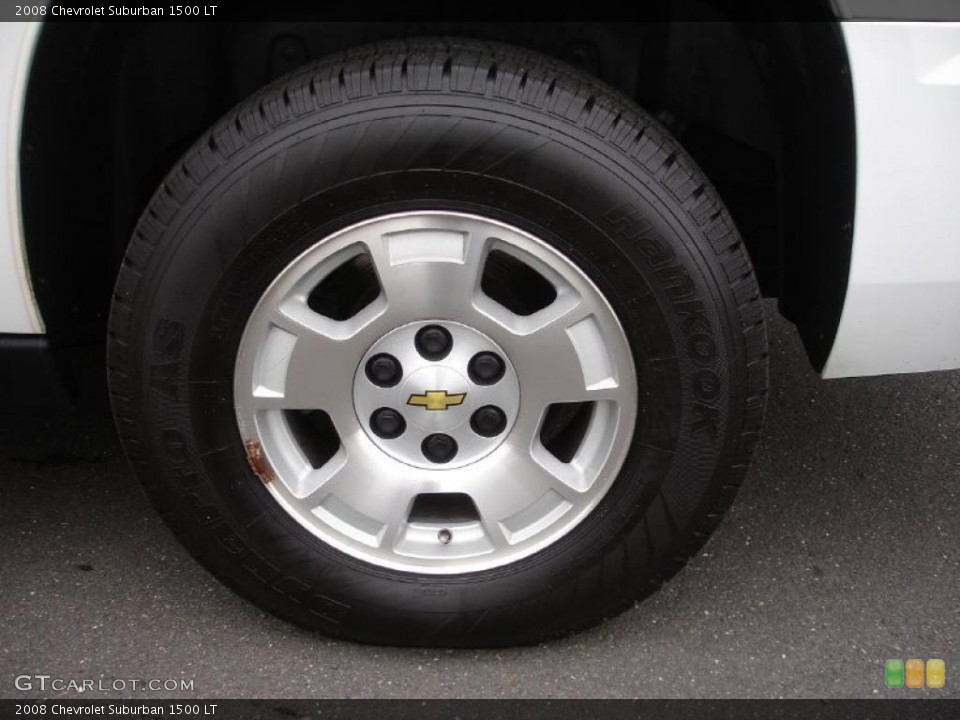 2008 Chevrolet Suburban 1500 LT Wheel and Tire Photo #47165589