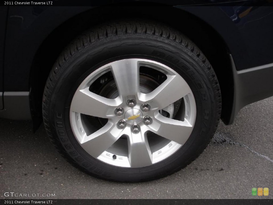 2011 Chevrolet Traverse LTZ Wheel and Tire Photo #47166177