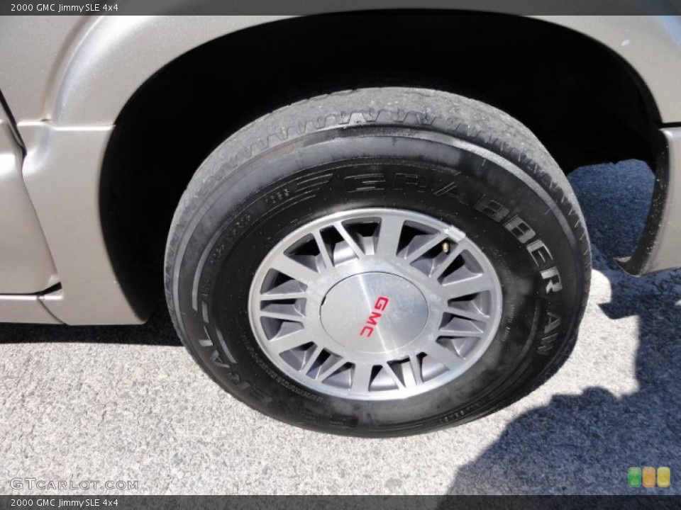 2000 GMC Jimmy SLE 4x4 Wheel and Tire Photo #47172312