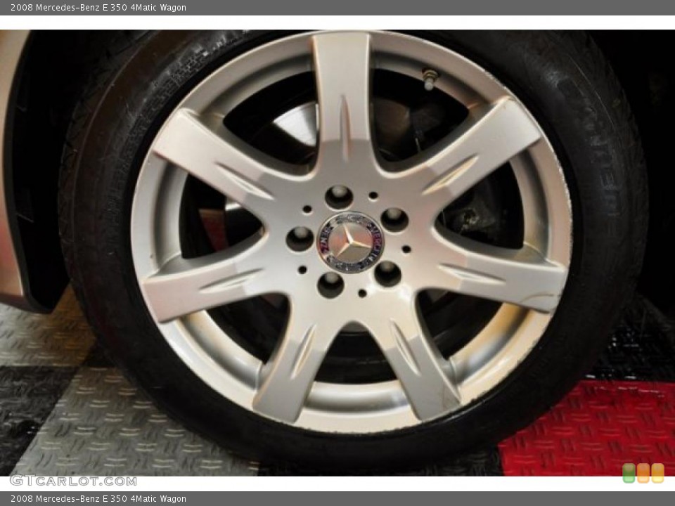 2008 Mercedes-Benz E 350 4Matic Wagon Wheel and Tire Photo #47172636