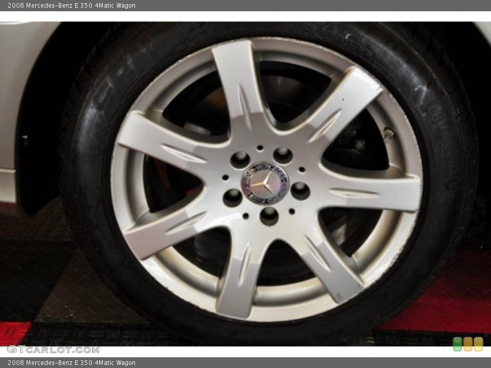2008 Mercedes-Benz E 350 4Matic Wagon Wheel and Tire Photo #47172645
