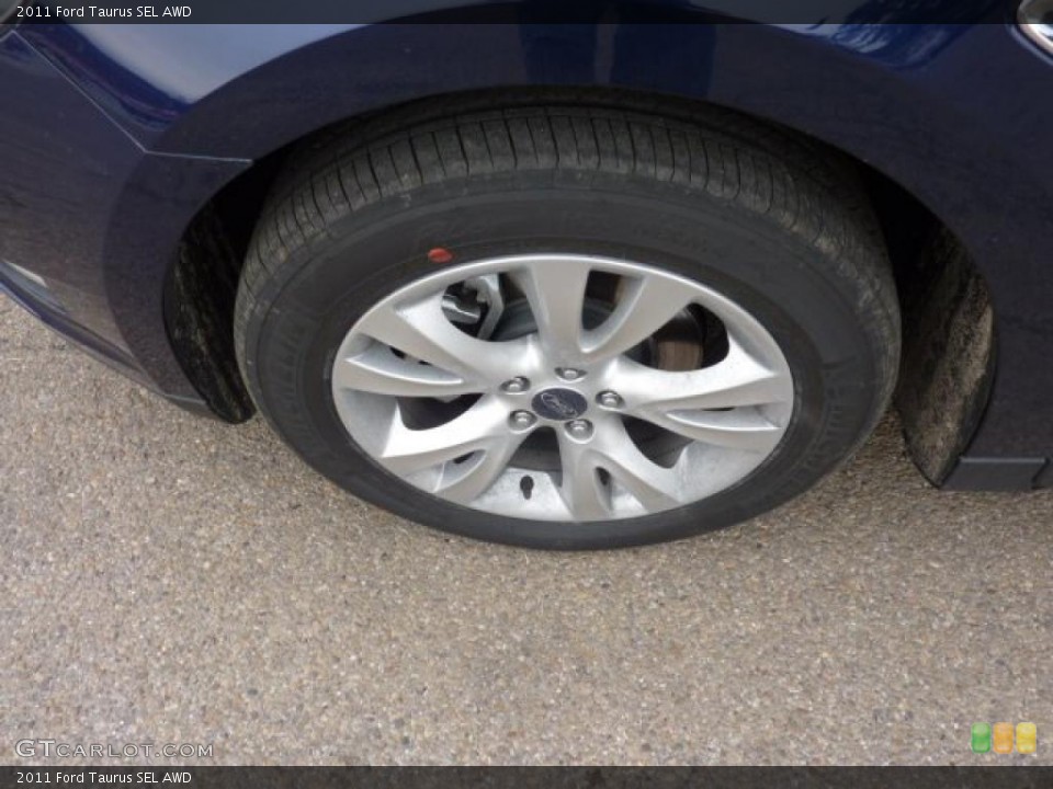 2011 Ford Taurus SEL AWD Wheel and Tire Photo #47172984