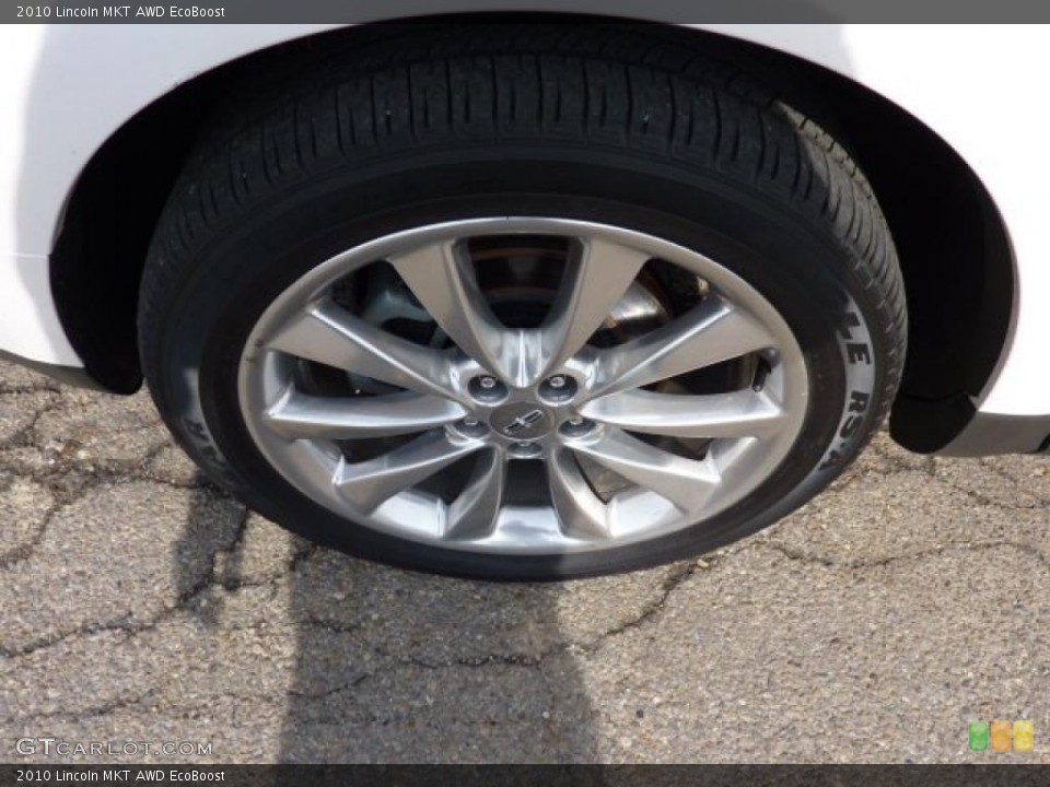 2010 Lincoln MKT AWD EcoBoost Wheel and Tire Photo #47178729