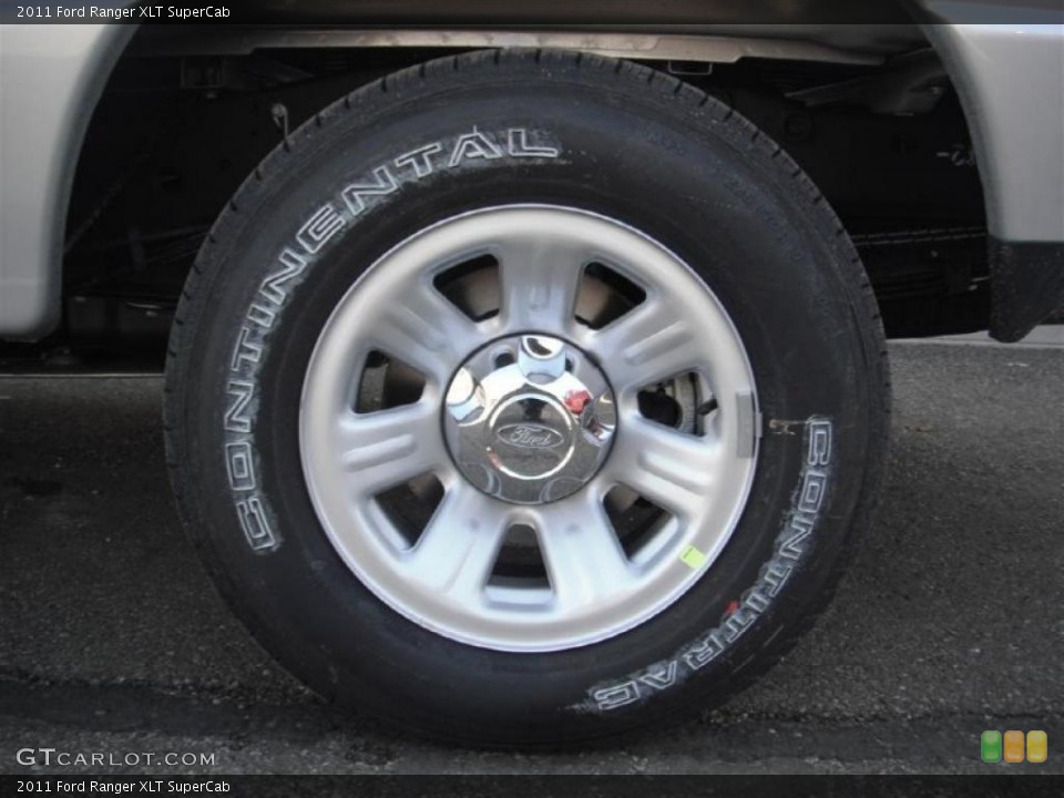 2011 Ford Ranger XLT SuperCab Wheel and Tire Photo #47181690