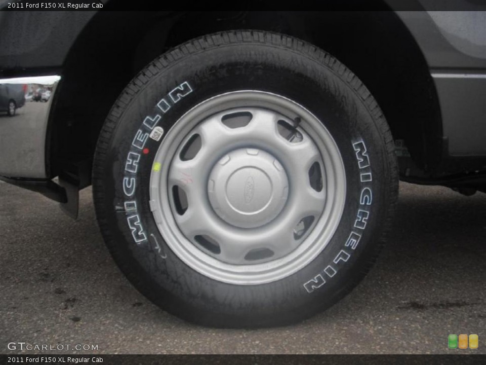 2011 Ford F150 XL Regular Cab Wheel and Tire Photo #47183382