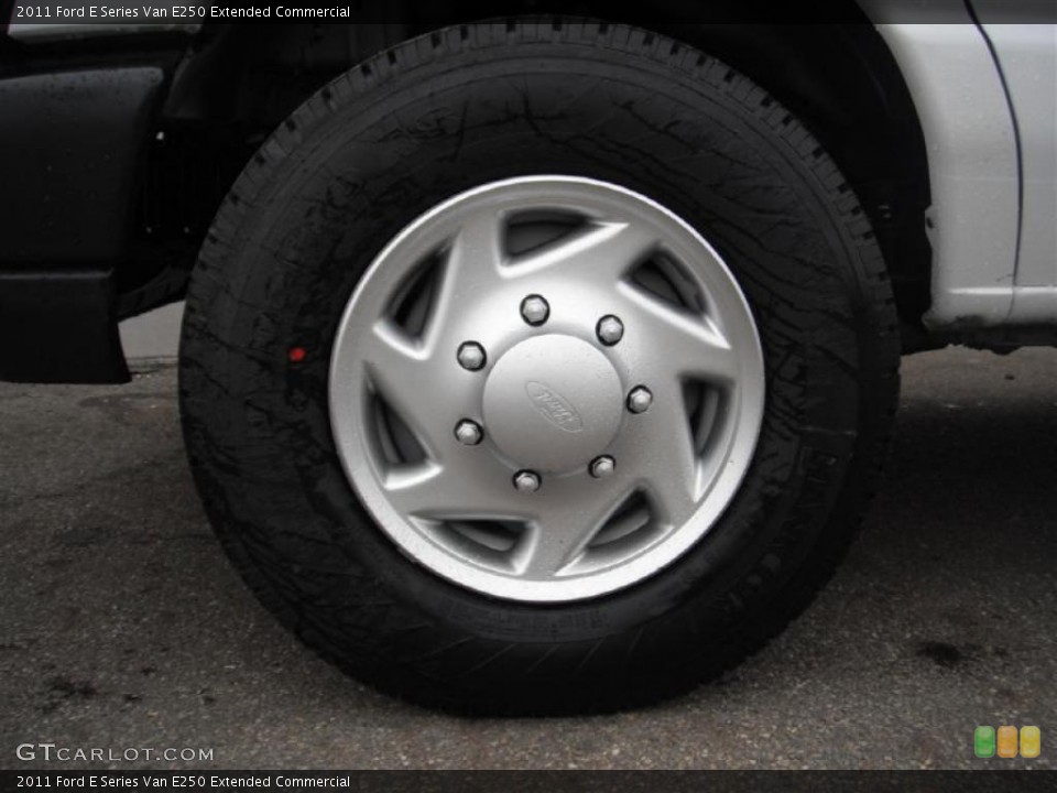 2011 Ford E Series Van E250 Extended Commercial Wheel and Tire Photo #47184120